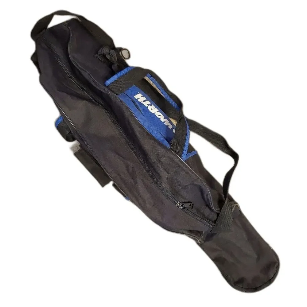 Worth Blue And Black Baseball Bat Player Duffle Bag